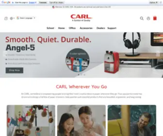 Carlmfg.com(CARL Manufacturing USA) Screenshot