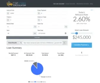 Carloancalculator.me(Car Loan Calculator) Screenshot