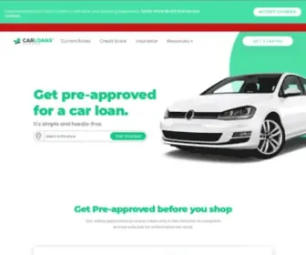 Carloanscanada.com(Car Loans Canada) Screenshot