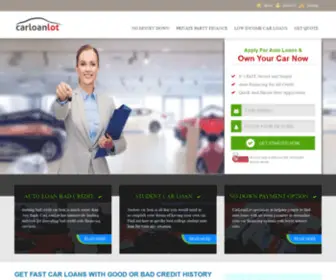Carloanssofast.com(Online Car Loans Experts) Screenshot