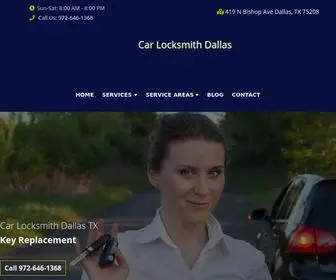 Carlocksmith--Dallas.com(Car Locksmith Dallas TX) Screenshot