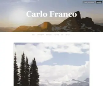 Carlofranco.ca(Log) Screenshot
