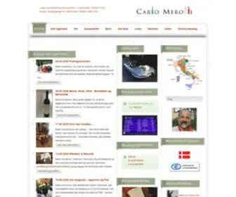 Carlomerolli.dk(Carlo Merolli Italienske vine) Screenshot