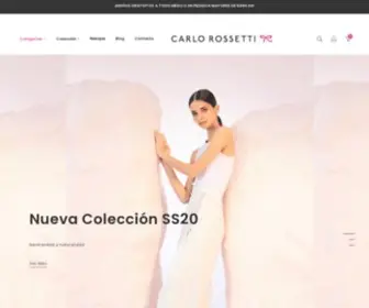 Carlorossetti.com.mx(Carlo Rossetti) Screenshot