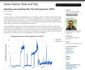 Carlos-Sierra.net(Carlos Sierra's Tools and Tips) Screenshot