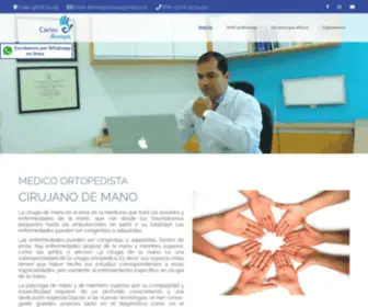 Carlosarroyo.com.co(Ortopedistas en Bucaramanga) Screenshot