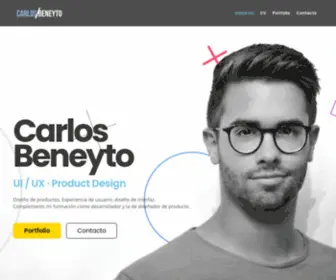 Carlosbeneyto.com(Product guy with a developer background (I’m a Software Engineer)) Screenshot