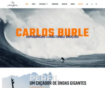 Carlosburle.com(Carlos Burle) Screenshot