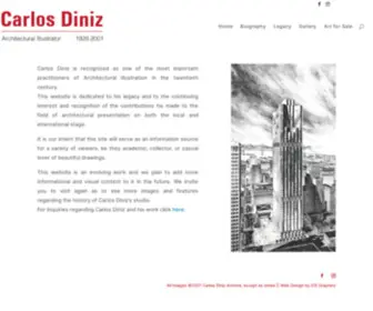 Carlosdinizart.com(Carlos Diniz Master Illustrator) Screenshot