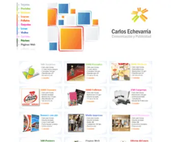 Carlosechevarria.com.ar(AGENCIA DE PUBLICIDAD) Screenshot