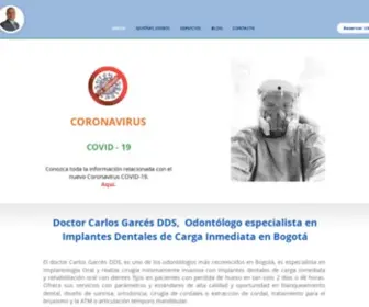 Carlosgarcesdds.com(Odontólogo Dr) Screenshot