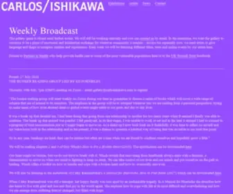 Carlosishikawa.com(Carlos/Ishikawa) Screenshot