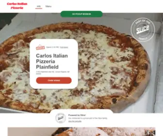 Carlositalianpizza.com(Carlositalianpizza) Screenshot