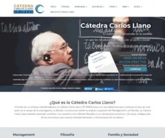 Carlosllanocatedra.org(Carlos Llano Pensamiento) Screenshot