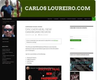 Carlosloureiro.com(Learn to market on the Internet) Screenshot