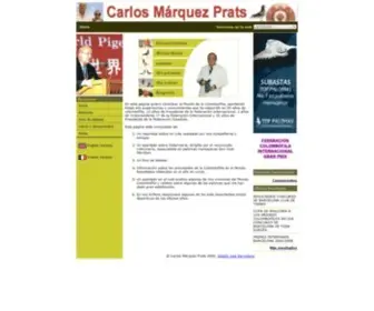 Carlosmarquezprats.com(Pagina personal de Carlos Marquez Prats. Mis experiencias) Screenshot