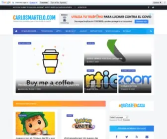 Carlosmartelo.com(Noticias sobre el mundo de la tecnología en español) Screenshot