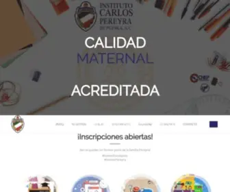 Carlospereyra.edu.mx(Instituto Carlos Pereyra) Screenshot