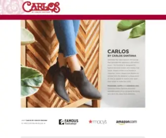 Carlosshoes.com(Carlos by Carlos Santana) Screenshot