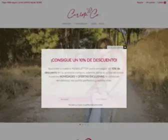 Carlotaandco.es(Tienda de moda en Iscar) Screenshot