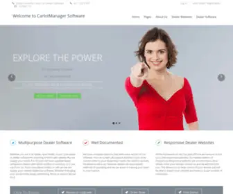 Carlotmanager.com(Carlot Manager Software A true Future) Screenshot