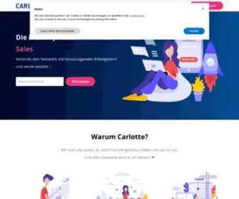 Carlotte.de(The best jobs for your network) Screenshot