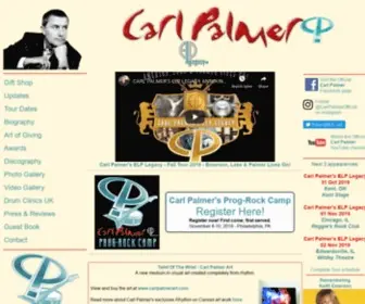 Carlpalmer.com(Carl Palmer Official Web Site) Screenshot