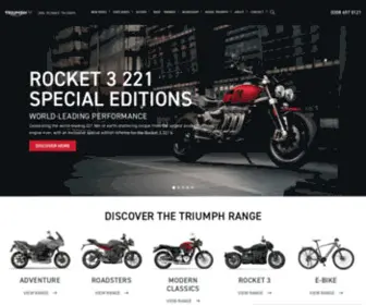 Carlrosner.co.uk(Triumph) Screenshot