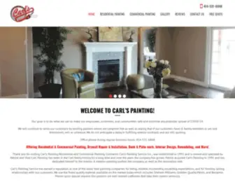 Carls-Painting.com(Hubertus Residential Painting Company) Screenshot