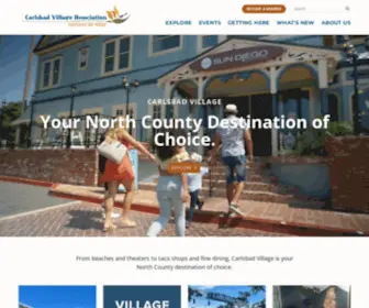 Carlsbad-Village.com(Carlsbad Village) Screenshot