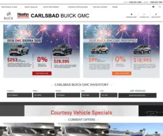 Carlsbadbuickgmc.com Screenshot