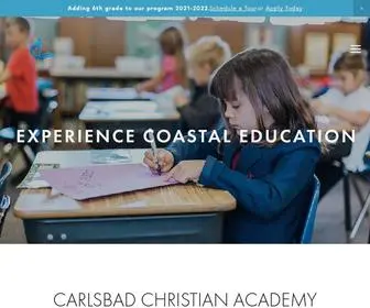 Carlsbadchristian.com(Carlsbad Christian Academy) Screenshot