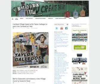 Carlsbadcrawl.com(Carlsbad Art and Culture) Screenshot