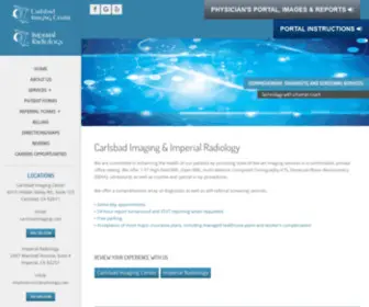 Carlsbadimaging.com(Carlsbad Imaging Center) Screenshot