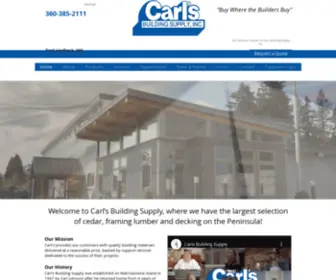 Carlsbuildingsupply.com(Carlsbuildingsupply) Screenshot