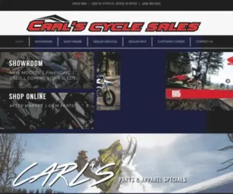 Carlscycle.com(Carl's Cycle Sales) Screenshot