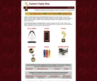 Carlsentrophy.com(Carlsen's Trophy Shop) Screenshot