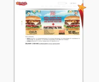 Carlsjr.co.id(Carlsjr) Screenshot