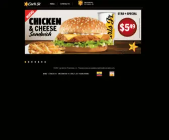 Carlsjr.com.ec(Carlsjr) Screenshot