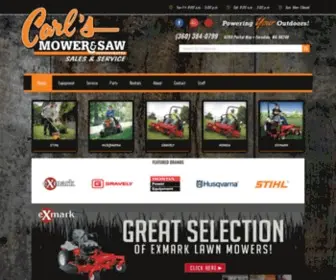 Carlsmower.com(Outdoor Power Equipment) Screenshot