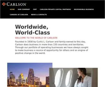 Carlson.com(Home) Screenshot