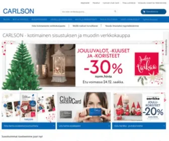 Carlson.fi(Suomalainen kodin ja vapaa) Screenshot