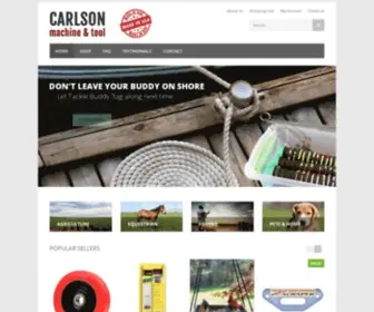 Carlsonmachineandtool.com(Carlson Machine and Tool) Screenshot