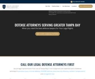 Carlsonmeissner.com(Tampa Bay Criminal and Injury Law Firm) Screenshot