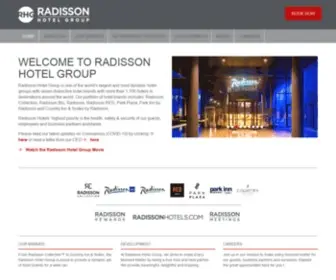 Carlsonrezidor.com(Radisson Hotel Group) Screenshot