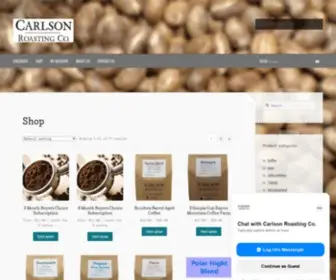 Carlsonroasting.com(Carlson roasting co) Screenshot