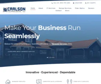 Carlsontechnologiesinc.com(Carlson Technologies Inc) Screenshot