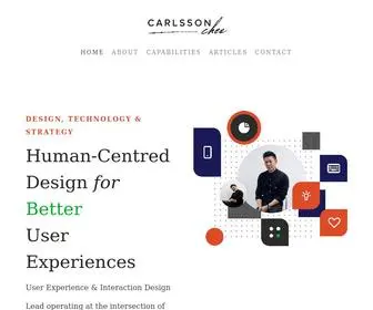 Carlssonchee.com(Carlsson Chee) Screenshot