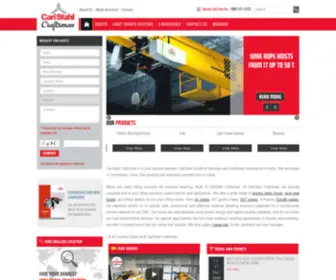 Carlstahlcraftsman.com(Crane Manufacturers India) Screenshot
