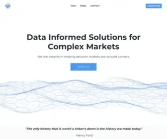 Carlstreet.com(Data Informed Solutions for Complex Markets) Screenshot